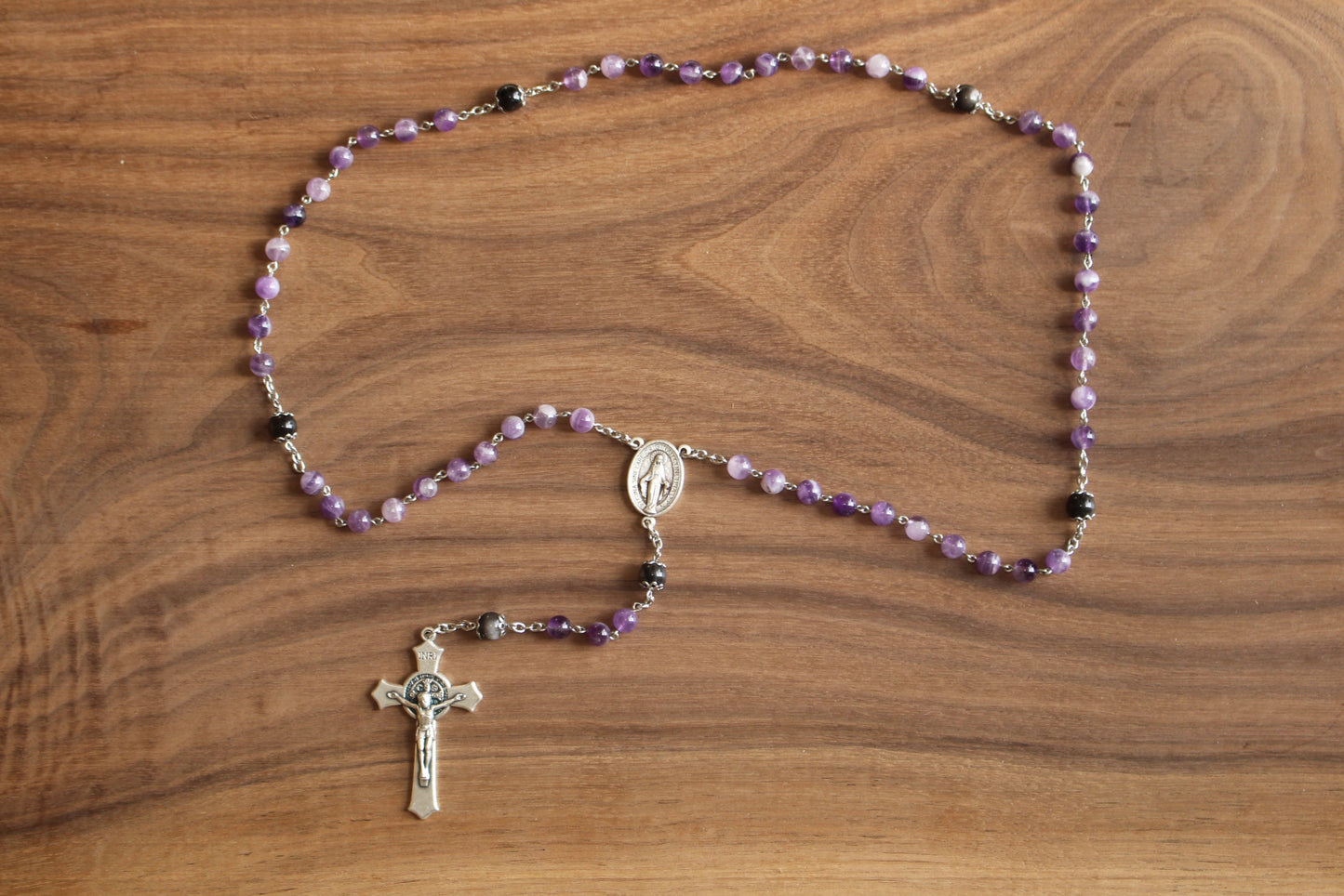 Amethyst Rosary