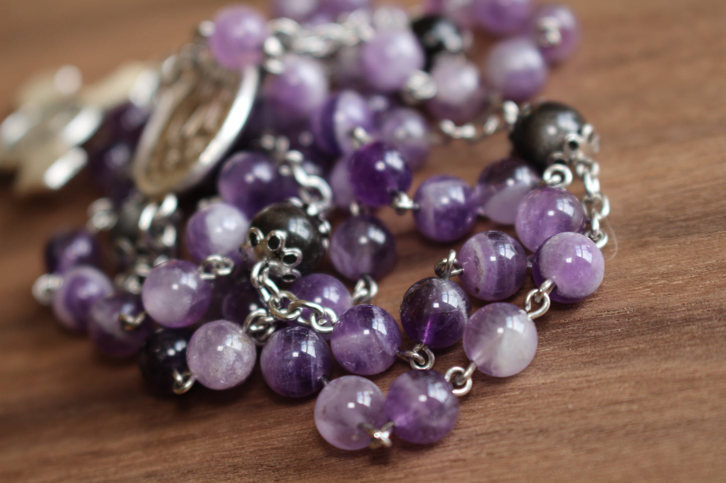 Amethyst Rosary