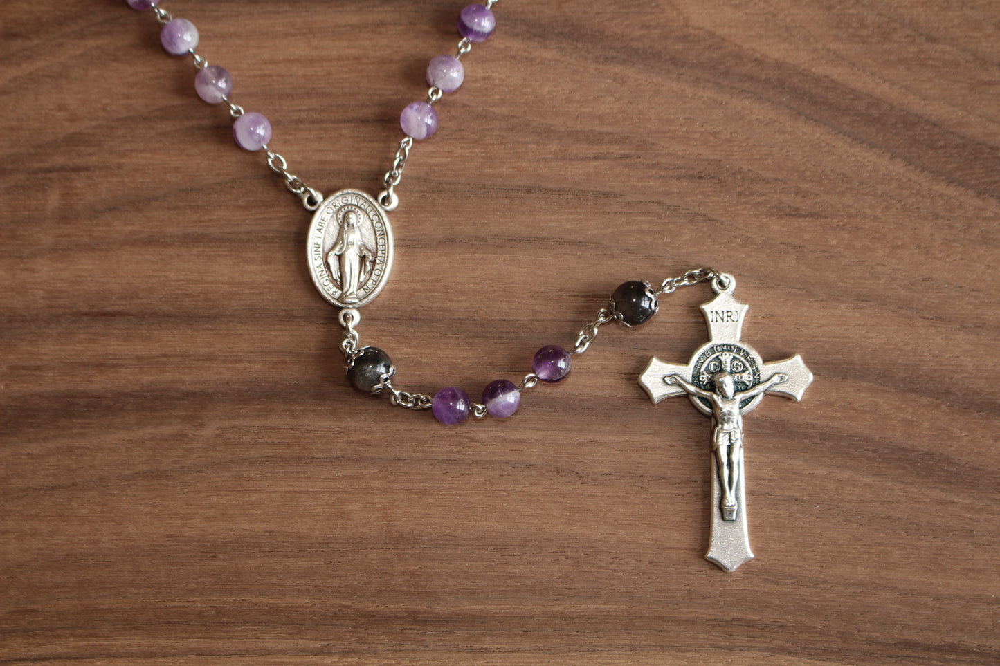 Amethyst Rosary